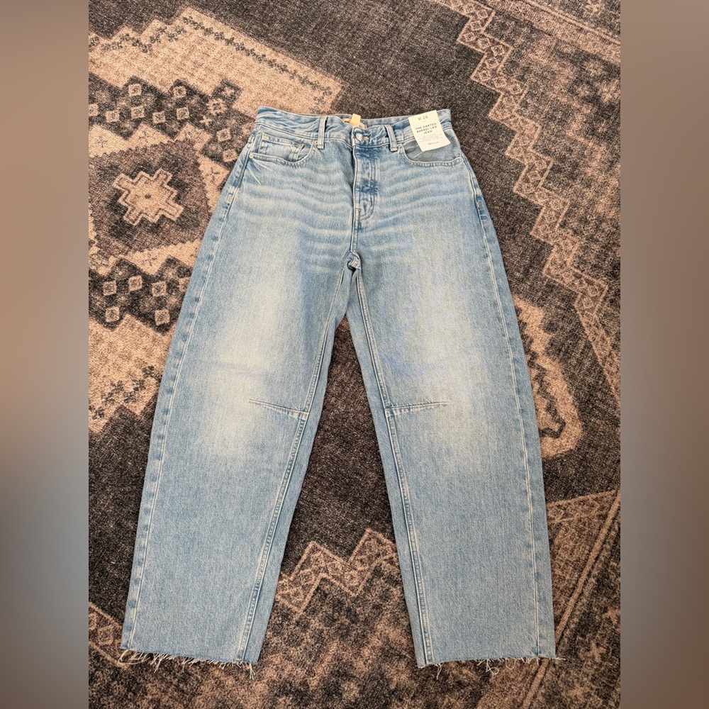 Madewell NWT The Darted Barrel Jean size 26